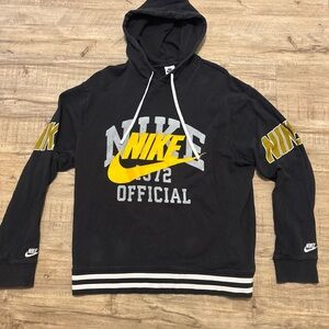 NIKE NSW Sportswear Trend French Terry Pullover Hoodie DD6168-010 Men's Large